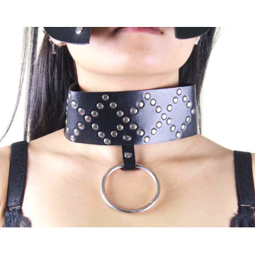 Adult Sm Tool Sm Toys Collier à cols à vent Collier en forme de collier Sm pour femme Sexy Slave Flirt Toy